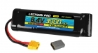 Lectron Pro NiMH 8.4V (7-cell) 3000mAh Flat Pack with XT60 Connector <b>+ CSRC adapter for XT60 batteries to popular RC vehicles</b>