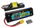 Lectron Pro NiMH 8.4V (7-cell) 5000mAh Hump Pack with XT60 Connector <b>+ CSRC adapter for XT60 batteries to popular RC vehicles</b>