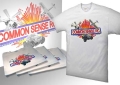 White CSRC Logo T-shirts
