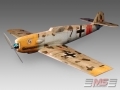 MS Composit Messerschmidt BF-109 E - 4-Ch EPP Semi-Scale Warbird Plane