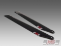 <font color="red" /><b>CLOSEOUT -</b></font> MS Composit Carbon Fiber Composite Main Rotor Blades 420mm (6/3)