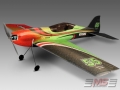 MS Composit Unique Green and Black - 4-Ch Aerobatic EPP Semi-Scale Plane