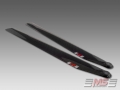 MS Composit Pro Carbon Fiber Composite Main Rotor Blades 680mm (12/4+5)