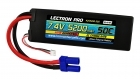 Lectron Pro 7.4V 5200mAh 50C Lipo Battery with EC5 Connector for 1/10th Scale Cars & Trucks - Losi, ECX