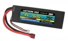 Lectron Pro 7.4V 7600mAh 75C Lipo Battery with Deans-Type Connector for 1/10th Scale Cars & Trucks