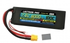 Lectron Pro 7.4V 8000mAh 100C Lipo Battery with XT60 Connector <b>+ CSRC adapter for XT60 batteries to popular RC vehicles</b>