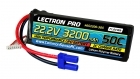 Lectron Pro 22.2V 3200mAh 50C with EC5 Connector for EDF Jets and other Large Airplanes