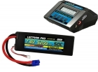 Power Pack #39 - ACDC-10A Charger + 1 x 7.4V 5200mah 50C w/ EC3 Connector (#2S5200-50E)