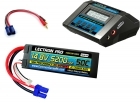 Power Pack #56 - ACDC-10A Charger + 1 x 14.8V 5200mah 50C Hard Pack w/ EC5 Connector  (#4S5200-50H5)