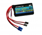 Lectron Pro 6.6V 3200mAh LiFe Receiver Battery with EC3 Connector