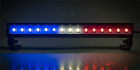 LED Light Bar - 5.6" - Police Lights (Red, White, and Blue Lights)