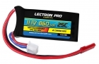 Lectron Pro 11.1V 860mAh 25C Lipo Battery with JST Connector for 250 Size Helis, Small Planes & Foamies