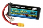 Lectron Pro 14.8V 1800mAh 60C Lipo Battery for FPV Racers