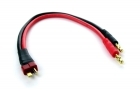 Deans-Type Charging Adapter with Banana Plugs