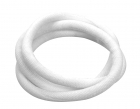 3/16 Woven Split Tube Cable Wrap - White - 3 ft pack