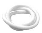 3/8 Woven Split Tube Cable Wrap - White - 3 ft pack
