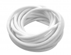 5/16 Woven Split Tube Cable Wrap - White - 25 ft pack