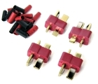 Deans-type Connectors - 4-Pack - Male
