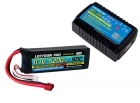 Power Pack #33 - AC-3A Charger + 1 x 11.1V 5200mah 50C w/ T-Plug Type Connector (#3S5200-50D)